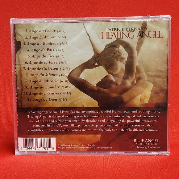 Healing Angel Ange de Guérison CD Patrick Bernard New Sealed 2007 - Picture 2 of 7